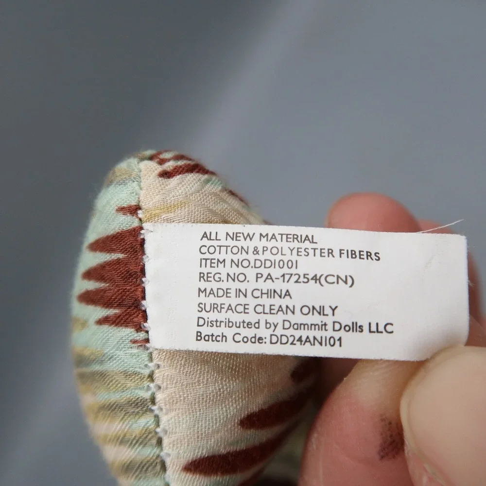 Dammit Doll welcome pocket
